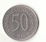 50 Dinara Jugoslawien 1986 (H848)