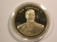14014 Russland Medaille Zar Nikolaus in PP (Proof) Orginalbilder