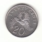 20 Cent Singapore 1996 (B362)