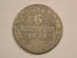 15101 Sachsen Meiningen  6 Kreuzer 1835 in schön Orginalbilder