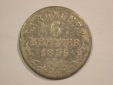 15101 Sachsen Meiningen  6 Kreuzer 1835 in schön Orginalbilder