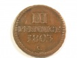 15102 Sachsen 3 Pfennig 1803 C in ss+  Orginalbilder