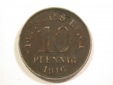 15104 KR 10 Pfennig Eisen 1916, wahrscheinl. D in sehr schön ...