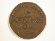 15105 Sachsen-Coburg-Gotha 1 1/2 Pfennig 1834 in ss+  Orginalb...