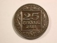 15108 Münster 25 Pfennig 1918 Eisen in Stempelglanz !! Orgina...