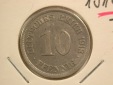 15109 KR  10 Pfennig 1913 J in ss-vz  Orginalbilder