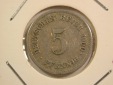 15110 KR 5 Pfennig 1900 E in ss  Orginalbilder