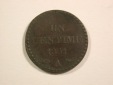 15110 Frankreich 1 Centime 1851 in ss, gewellt Orginalbilder