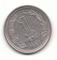 1 Peso Argentinien 1957 vorz. (B553)