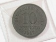 15111 KR 10 Pfennig 1917 in ST Orginalbilder