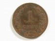 15013 Niederlande  1 Cent 1877 in ss/ss+  Orginalbilder