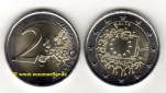 2 Euro Gedenkmünze 2015...Europaflagge