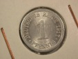 A002 KR  1 Pfennig 1917 J in ST  Orginalbilder