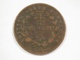 A002 British Borneo  1 Cent 1889 in s-ss  Orginalbilder