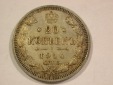 A003 Russland 20 Kopeken 1914 in ST fein Orginalbilder