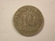 A004 KR 10 Pfennig 1906 E in ss/ss+ Orginalbilder