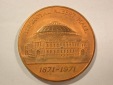 A004 Med. Royal Albert Hall London 1971 39mm/27gr.  RR  Orgina...