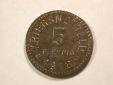 A102 Volkach 5 Pfennig 1918in f.st/ST !!  Orginalbilder