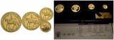 Insg. 55,98 g Feingold. Golden Jubilee incl. Box, Verpackung +...