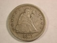 A103 USA  20 Cent 1875 <i>S</i> in fast ss (near VF) Orginalbi...