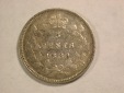 A103 Kanada Victoria 5 Cent 1889 in ss+ (VF+) Orginalbilder