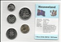 Kursmünzsatz Neuseeland 2003-2005 * Unc