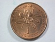 A009 Jamaika 1972 1 Cent in ST    Orginalbilder