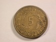 13416 Weimar  5 Pfennig 1936 J in ss+ Orginalbilder