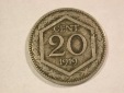 A203 Italien  20 Centesimi 1919 in ss+ Orginalbilder