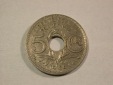 A110 Frankreich 5 Centime 1934 in vz+/vz-st  Orginalbilder