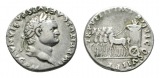 Antike, Rom, Titus 69-81, Denar 3,29 g