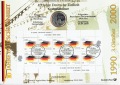 Numisblatt Deutschland(4/2000)10 Jahre Deutsche Einheit mit 10...