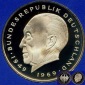 1975 J * 2 Deutsche Mark (DM) Konrad Adenauer Polierte Platte ...