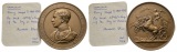 RDR, Bronzemedaille Nachprägung um 1914; 100,16 g, Ø 64,4 mm