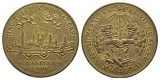 RDR, Bronzemedaille vergoldet Nachprägung; 38,13 g, Ø 52,6 mm