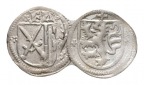 Altdeutschland, 2 Kleinmünzen(einseitig)