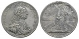 Zinnabschlag d. Medaille; Ø 44 mm, 27,57 g