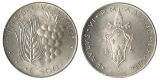 Vatican  500 Lire   1973   FM-Frankfurt  Feingewicht: 9,18g Si...