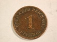 B04 KR  1 Pfennig 1912 A in ss  Orginalbilder