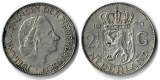 Niederlande  2 1/2 Gulden   1960  FM-Frankfurt  Feingewicht: 1...