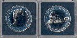 Kanada  1 Dollar  1986  FM-Frankfurt  Feingewicht: 11,66g Silb...