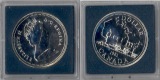 Kanada 1 Dollar  1981  FM-Frankfurt Feingewicht: 11,66g Silber...