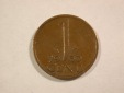 B08 Niederlande  1 Cent 1960 in ss+  Originalbilder