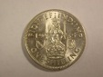 B08 Großbritannien 1 Shilling 1945 in f.st/ST  Silber  Origin...