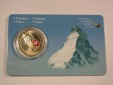 KMS Schweiz Coincard 1 Franken 2001 sehr dekorativ selten !!  ...