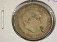 B41 Spanien 2,5 Pesetas 1953 (1956) in ss  Originalbilder