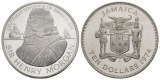 Schifffahrtsmünze; Jamaica 10 Dollar 1974; AG, 43,15 g, Ø 45 mm