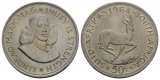 Südafrika, 50 Cents 1964; AG, 28,26 g, Ø 38,7 mm