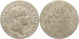 7427 Preußen 2 1/2 Silbergroschen 1843 A