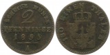 7460 Preußen 2 Pfennig 1853 A
